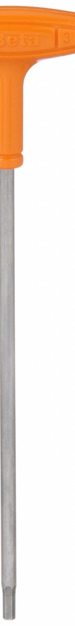 BETA Hex Key: 0 Ball Ends, 3 mm Tip Size, Metric, Long, Stainless Steel, Satin, 6 in Long Arm Lg, T (MPN 000961936). Key specifications — attr1205521: BETA; attr1205526: Satin.