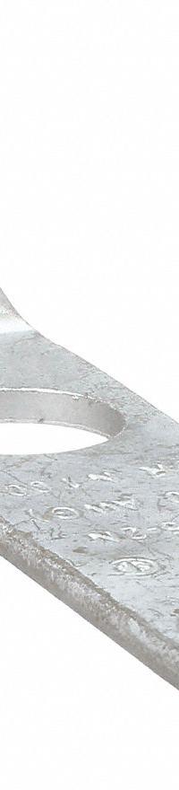 Compression Lug: For 1/0 AWG, Stranded Wire, 3/8 in Stud Size, Long, Copper Barrel (MPN YA252TC38). Key specifications — Inspection Hole: No; For Wire Type: Stranded; For Wire Sizes: 1/0 AWG; Brand: BURNDY; Manufacturer Part Number: YA252TC38.