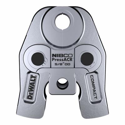 DEWALT Press Jaw: 5/8 in Pipe, NIBCO PressACR Refrigeration Press Fitting System - Jaws for Compact Press Tools