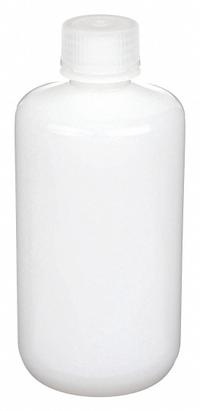 APPROVED VENDOR Sampling Bottle: HDPE, 16.9 fl oz, 500 mL, Colorless, 28-415 mm Screw Closure Size (MPN 6FAH3). Key specifications — Body Color: Colorless; Brand: APPROVED VENDOR; Pre-Cleaned: None; Closure Included: Yes.