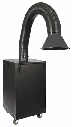 EXTRACT-ALL Fume Extractor: 800 cfm, 6 ft Arm Lg, MERV 14 (MPN SP-800). Key specifications — Manufacturer Part Number: SP-800; Brand: EXTRACT-ALL; Input Voltage (Nominal): 120V.