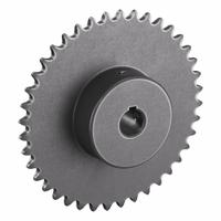 TRITAN Roller Chain Sprocket: 35, For 3/8 in Chain Pitch, 5/8 in Bore Dia, 40 Teeth, Steel (MPN 35BS40H X 5/8). Key specifications — Brand: TRITAN.