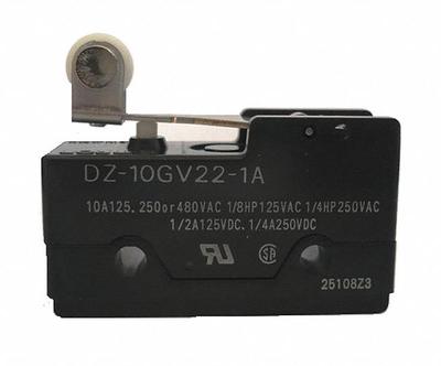 OMRON Snap Action Switch: Hinge Roller Lever Actuator, 3NO/3NC - Roller-Lever Snap-Action Switches