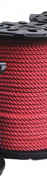 ALL GEAR Rigging and Climbing Rope: Twisted, 1/2 in Dia, 640 lb Working Load Limit, Polyester, Blue (MPN AG3STP12B). Key specifications — Brand: ALL GEAR; Rope Type: Static.