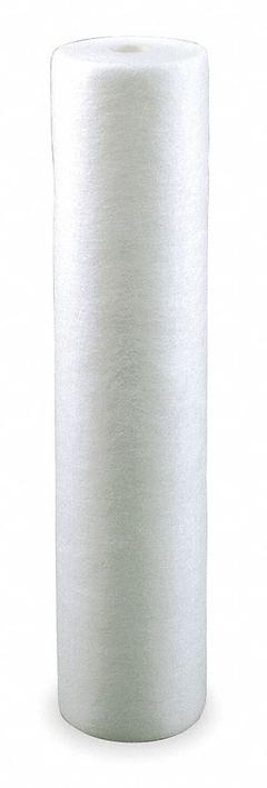 PENTAIR/PENTEK Water Filter Cartridge: 1 micron, String Wound, 20 gpm, Polypropylene (MPN 155360-75). Key specifications — Brand: PENTAIR/PENTEK; Filter Media: Polypropylene.