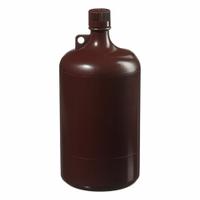 NALGENE Storage Bottle: PPCO, 1 gal, 4 L, Amber, 38-430 mm Screw Closure Size, Closure Included (MPN 2204-0010). Key specifications — Body Color: Amber; Closure Attached: Attached; Brand: NALGENE; Pre-Cleaned: None; Closure Included: Yes.