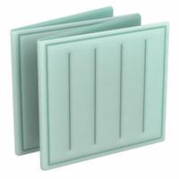 GRAINGER Link Air Filter: 25 in x 25 in x 1 in, 25 in Section Wd, 4 Sections, 2 Ply, MERV 8 (MPN 2DXA6). Key specifications — Performance Rating: MERV 8; Brand: GRAINGER; Media Material: Synthetic.