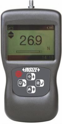 INSIZE Digital Force Gauge: 11 lbf Max Force Measured, 0 lbf Min Force Measured, Higher Resolution (MPN ISF-1DF50). Key specifications — attr1002785: ozf; attr1002770: LCD; attr1002779: USB Cable; attr1002768: INSIZE; attr1002775: +/-0.3% of Load Capacity; attr1034780: Not Included; attr1034781: Higher Resolution.