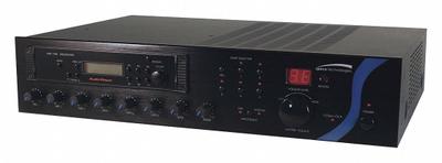 SPECO TECHNOLOGIES Amplifier: Auxiliary (1/8 in)/RCA/XLR Output, 25V/70V, 115V AC - Audio Amplifiers
