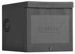GENERAC Power Inlet Box: 50 A Current Rating, Non-NEMA (CS6375), 1TGK7, Nylon, 5 in Overall Ht (MPN 6338). Key specifications — Enclosure Material: Nylon; Use with Transfer Switch: 1TGK7; Brand: GENERAC.