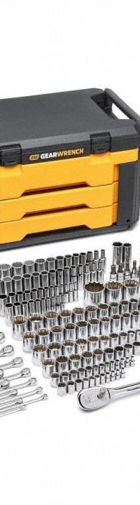 GEARWRENCH Mechanics Tool Set: 243 Total Pcs, Mechanics Hand Tools, Metric/SAE, Tool Case (MPN 80972). Key specifications — attr538253: GEARWRENCH; attr548973: None; attr548974: None; attr548975: None; attr548983: (23) Combination Wrenches.