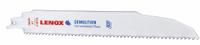 LENOX Reciprocating Saw Blade: 6 Teeth per Inch, 229 mm Blade Lg, 0.05 in Blade Thick, 2 PK (MPN 20598966R). Key specifications — attr1109198: 6; attr1109200: Rigid for Straight Cuts; attr1109201: Straight; attr1109209: LENOX.