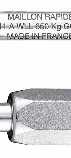 MAILLON RAPIDE Connecting Link: Quick Link, Steel, 1 7/8 in Overall Lg, 15/16 in Overall Wd, Plain (MPN N-050-GS). Key specifications — Brand: MAILLON RAPIDE.