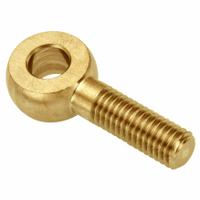 AMPG Fixed Rod End: Brass, Plain, 1 in Hole Center-to-End Lg, Right Hand, #8-32 Thread Size (MPN ZEB20-BR). Key specifications — attr952243: AMPG.