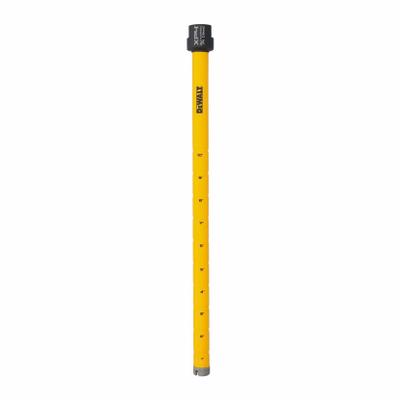 DEWALT Core Bit: 3/4 in Core Dia, 14 in Max Drilling Dp, 19 in Overall Lg - Diamond-Tipped Core Bits for Wet Coring