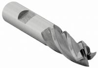 OSG Square End Mill: High Speed Steel, TiCN Coated, 4 Flute, 15/16" Mill Dia, 1-7/8" LOC, 4" OAL (MPN 5743008)