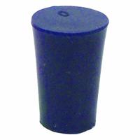 Stopper: Silicone, 0 Stopper Size, 13 mm Bottom Dia, 17 mm Top Dia, 25 mm Overall Ht, Blue, 0 Holes (MPN UNSST0). Key specifications — Brand: UNITED SCIENTIFIC SUPPLIES INC; Color: Blue; Stopper Size: 0; Material: Silicone.