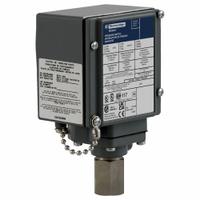 TELEMECANIQUE SENSORS Pressure Switch: 20 psi – 1,000 psi, 9012G Series, 1 Pressure Connection Ports (MPN 9012GFW1). Key specifications — Brand: TELEMECANIQUE SENSORS; Pressure Connection Type: 1/4-18" FNPT.