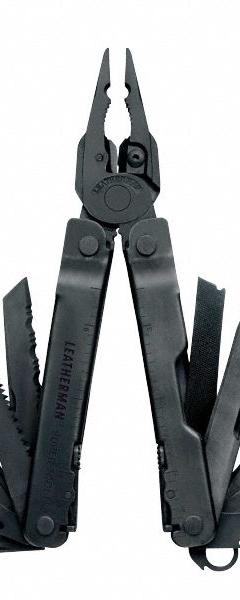 LEATHERMAN Multi Tool Plier: Multi-Tool Plier, 19 Tools, 19 Functions, 4 1/2 in Closed Lg, Black (MPN 831106). Key specifications — attr15951: LEATHERMAN; attr15966: Tool Only; attr10312: Black; attr15960: Regular Pliers; attr15963: Stainless Steel; attr15971: Multi-Tool Plier; attr15972: Premium Replaceable Wire Cutters; attr15977: Fold Open.