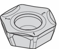 WIDIA Hexagon Milling Insert: HPGT06T3DZERGD3W (MPN 5895786)