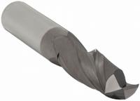 APPROVED VENDOR Square End Mill: Carbide, TiCN Coated, 2 Flute, 9/64" Mill Dia, 9/16" LOC, 2" OAL (MPN 204-021070)