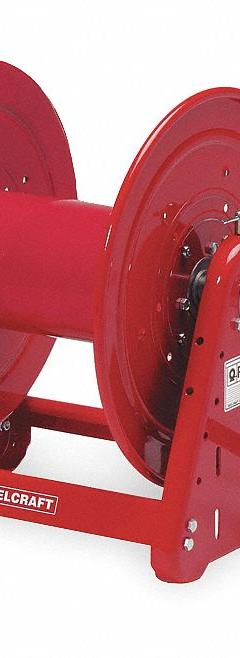 REELCRAFT Cord Storage Reel: Capacity: 280 ft of 10/3 Cord/350 ft of 12/3 Cord/850 ft of 16/3 Cord (MPN CA30112-CS). Key specifications — Reel Mounting: Bench; Reel Capacity: 280 ft of 10/3 Cord; Brand: REELCRAFT.