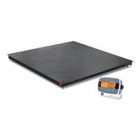 OHAUS Floor Scale: 5,000 lb Wt Capacity - Imperial, 1 lb/0.5 kg Readability, Floor Scale, LCD (MPN i-DF33P5000B1X). Key specifications — Weighing Units: kg; Platform Material: Carbon Steel; Connection Ports: RS-232; Brand: OHAUS; Readability: 1 lb/0.5 kg.