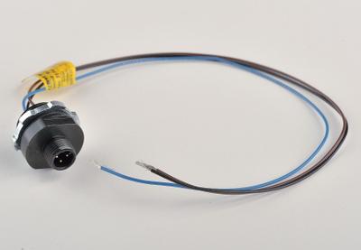 BRAD HARRISON External Thread Receptacle: 120070, 1/2"-14 Mounting Thread Size, 1 ft Wire Lg - Actuator & Sensor Receptacles