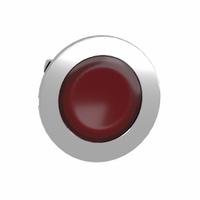 SCHNEIDER Flush Push Button: Red, 30 mm Mounting Size, Metallic, Momentary (MPN ZB4FW343). Key specifications — Brand: SCHNEIDER; Action: Momentary; Series: XB4; Push Button Material Type: Metallic.