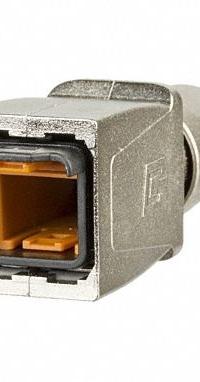 METZ CONNECT Plug Housing: Plug Housing, 1 Ports, Metal, IP65/IP6X/IPX7, -40°F to 158°F, Gray, Plug (MPN 14010850F0ME). Key specifications — Brand: METZ CONNECT; IP Rating: IP65; Product Type: Plug Housing; Color: Gray; Material: Metal; Compatible Inserts: OpDAT Industry 2LC Plug Insert; Housing Type: Plug.