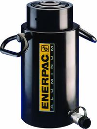 ENERPAC Lock Nut Hydraulic Ram: 150 ton Nominal Capacity, 8 in Nominal Stroke Lg, 35.18 sq in, RACL (MPN RACL1508). Key specifications — attr1108313: RACL; attr96792: 35.18 sq in; attr98878: ENERPAC.