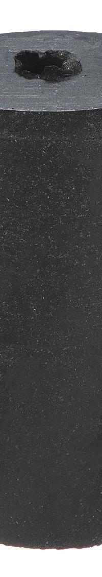 Stopper: SBR Rubber, 1 Stopper Size, 14 mm Bottom Dia, 19 mm Top Dia, 25 mm Overall Ht, Black (MPN 1-1H). Key specifications — Standards: ASTM D2000; Brand: APPROVED VENDOR; Color: Black; Stopper Size: 1; Material: SBR Rubber.