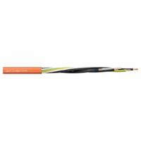 CHAINFLEX Motor Cable: 10 AWG, 4 Conductors, Order by the Foot, PUR Jacket, 1,000 V (MPN CF895-60-04). Key specifications — Conductor Material: Copper; Conductor Configuration: Single; Minimum Bend Radius Factor - Fixed: 8 x OD; Minimum Bend Radius Factor - Flexible: 12 x OD; Includes Ground: Yes; Minimum Bend Radius Factor - E-Chain: 15 x OD; Resistance Properties: UV/Sunlight Resistant; Standards: CSA.