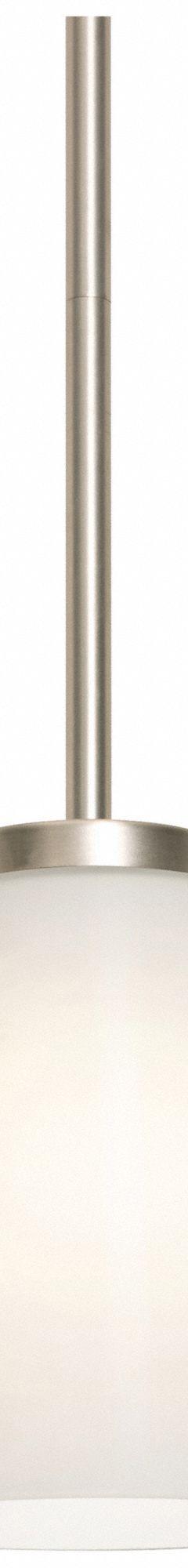 AFX INC. LightPendant: 5 in Dia, 7 1/4 in Ht, Satin Nickel, 60 W, 120V AC, Dimmable (MPN JNNP05MBSN). Key specifications — Voltage: 120V AC; Brand: AFX INC.; Dimmable: Yes; Housing Finish/Color: Satin Nickel.