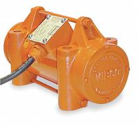 VIBCO Electric Vibrator: 2P Series, 175 lbf, 115V AC, 0.5 A, 3,600 vpm, 1,500 lb Bin Wt Capacity (MPN 2P-100-1). Key specifications — attr661947: 0.5 A; attr661979: 63 dBA; attr661970: 115V AC.