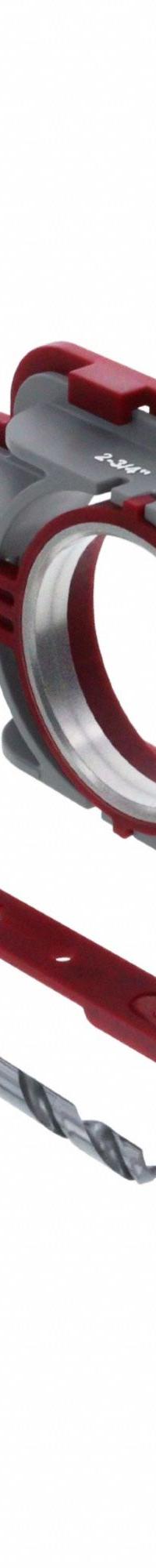 MILESCRAFT lock install jig: Installation Jig, Handle/Knob/Lock, 1 3/8 in to 1 3/4 in, LockMatePLUS (MPN 1338). Key specifications — attr1216986: Integrated Clamps; attr1217001: LockMatePLUS; attr1216989: Lock; attr1216999: Installation Jig.