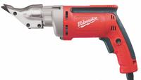 MILWAUKEE Shear: Sheet Metal, Double Cut Cutting, 18 ga Capacity (Steel), 7 in Min. Cutting Radius (MPN 6852-20). Key specifications — attr1256498: Sheet Metal; attr1256509: MILWAUKEE.