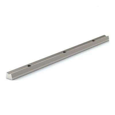 PBC LINEAR Linear Shaft Support Rail: 12 mm Shaft Dia, 1,200 mm Lg, Unfinished - Pre-Drilled Low Profile Linear Shaft Support Rails