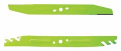 EGO Lawn Mower Blade: 5/8 in Dia, 2 in Wd, 21 in Lg (MPN AB2101D). Key specifications — Center Hole Diameter: 5/8 in; Brand: EGO.
