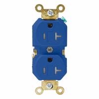 LEVITON Plugs and Receptacles: Duplex, 5-20, Brown, 125V AC, 20 A, 2 Pole / 3 Wire (MPN 5362-SGB)
