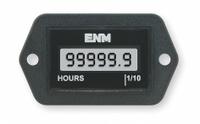 ENM Hour Meter: Hour Meters, Front Panel Mounting, Digital, 1 1/4 in x 2 1/8 in, 5 V DC – 28 V DC (MPN T1121BB). Key specifications — Mounting Style: Flange; Bezel Face Shape: Rectangular; Hour Unit Increment: Tenth; Brand: ENM; Manufacturer Part Number: T1121BB; Meter Type_Broad: Digital.