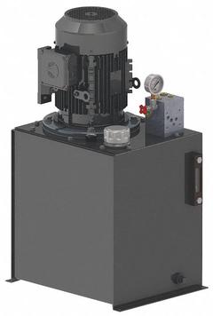 MONARCH Hydraulic Power Unit: 11 gpm, 650 psi Max. Pressure, 5 hp, 15 gal Reservoir Capacity (MPN T07C405C03B0-01). Key specifications — attr96342: 11 gpm; attr96346: 1 Stage Gear; attr96347: Vertical; attr96349: 3; attr98854: MONARCH.
