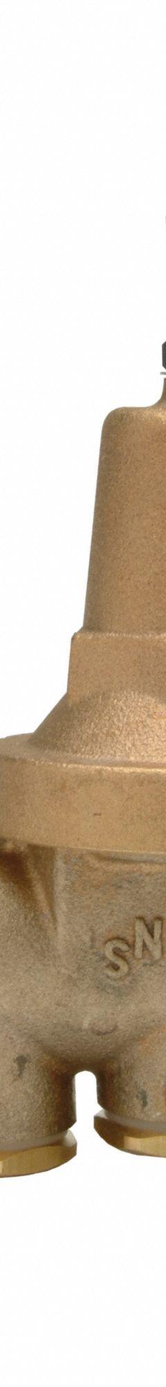 WILKINS Water Pressure Reducing Valve: M x M, 3/4 in Pipe Size, Cast Bronze, 75 psi to 125 psi (MPN 34-600XLDM). Key specifications — Brand: WILKINS; Union Type: No Union; Low-Lead Compliance: Low-Lead Compliant.