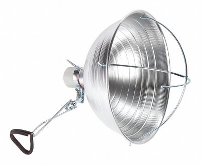 BAYCO Clamp-On Task Light: Bulb Dependent, Corded, Clamp Light, 6 ft Power Cord Lg - Clamp Lights