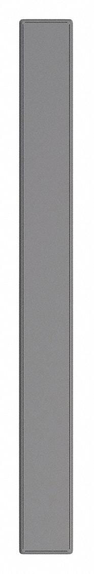 ASI GLOBAL Partition Column: Steel, Smooth Semi Gloss, Charcoal, 70 in Ht, 7 in Wd, 1 1/4 in Thick (MPN 40-91370794-23). Key specifications — Inner Core Type: Honeycomb; Brand: ASI GLOBAL PARTITIONS; Color: Charcoal; Finish/Texture: Smooth Semi Gloss.
