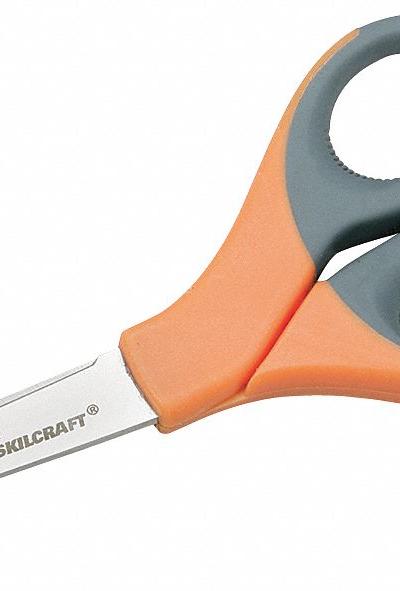 ABILITY ONE Scissors: Ambidextrous - Plastic-Handle Scissors