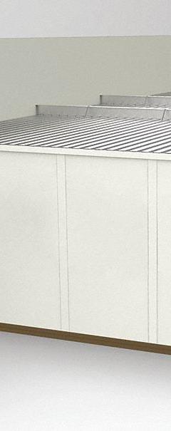 PORTA-FAB Modular In-Plant Office: 32 ft x 20 ft x 8 ft, 3 Walls, Steel-Covered Drywall, Beige (MPN GS2032-3). Key specifications — Exterior Color: Beige; Brand: PORTA-FAB; Sound Transmission Coefficient: STC 31; Frame Material: Steel.