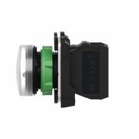 SCHNEIDER ELECTRIC Pilot Light: 22 mm Panel Mounting Size, White, LED, XB5 Series (MPN XB5AVG1). Key specifications — Series: XB5; Brand: SCHNEIDER; Includes Push-To-Test: No Push-To-Test Included.