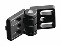 Hinge: 40 mm x 80 mm, 40 Series, For 8 mm Slot Wd, Black, Zinc, 8.3 mm Mounting Hole, Butt (MPN 095300N08). Key specifications — Brand: FATH INC.; Product Type: Standard Hinge; Material: Zinc; Hinge Type: Butt.