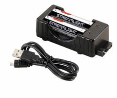 STREAMLIGHT Rechargeable Battery Kit: Lithium Ion, SL-B26, 3-1/2 to 6-1/2 hr (MPN 22010). Key specifications — Battery Chemistry: Lithium Ion; For Battery Size: SL-B26; Battery Recharge Time: 3-1/2 to 6-1/2 hr; Includes: (2) SL-B26 Battery Packs; Brand: STREAMLIGHT.